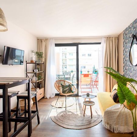 C1 Clemenceau Pool Balcony Bath Ac 2Mins Walk To Sand Beach Cannes Luaran gambar