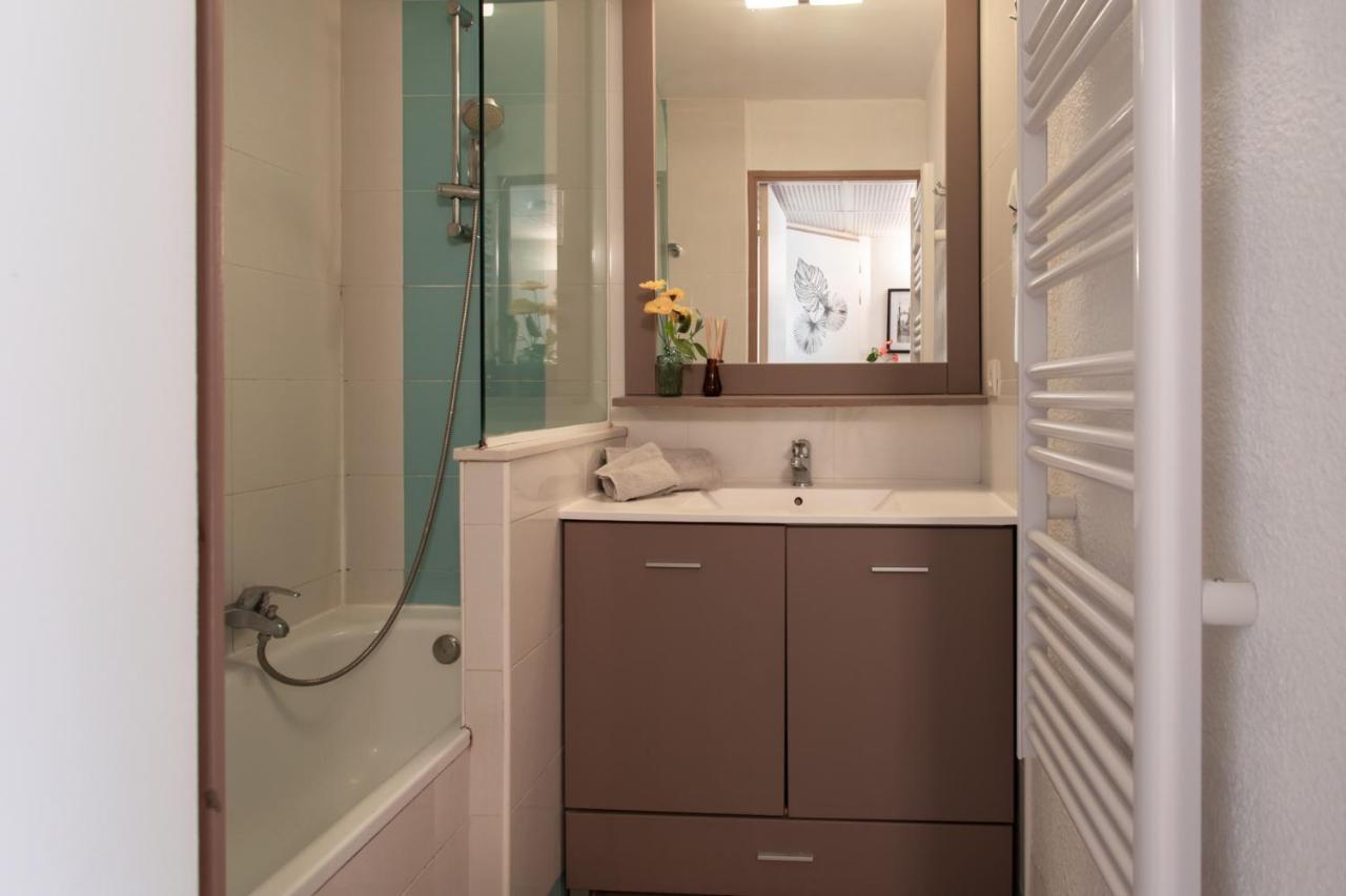 C1 Clemenceau Pool Balcony Bath Ac 2Mins Walk To Sand Beach Cannes Luaran gambar