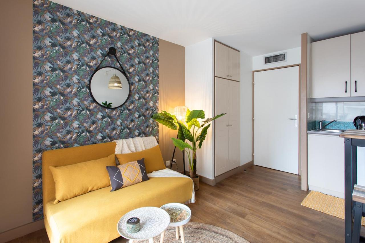 C1 Clemenceau Pool Balcony Bath Ac 2Mins Walk To Sand Beach Cannes Luaran gambar