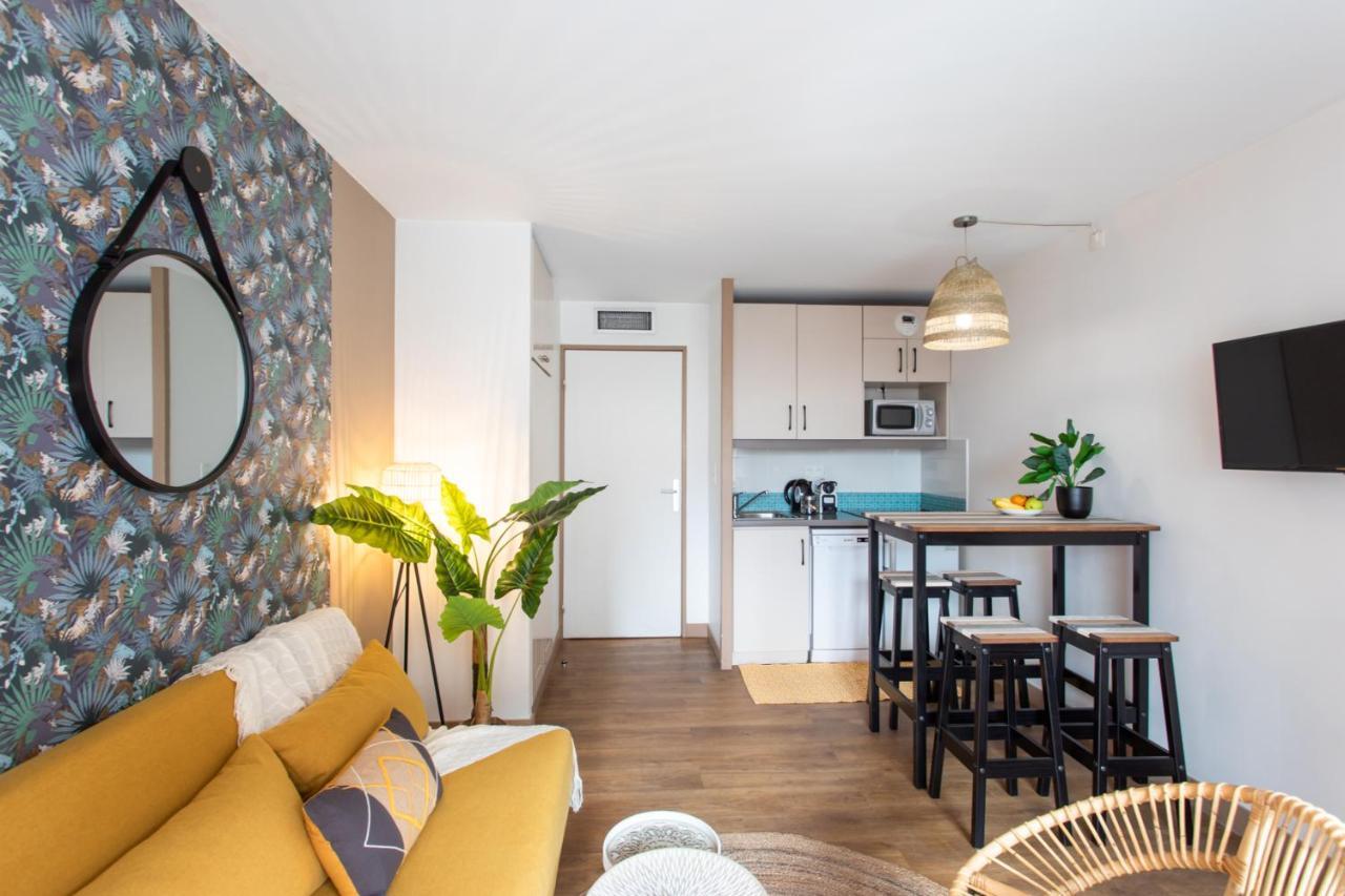 C1 Clemenceau Pool Balcony Bath Ac 2Mins Walk To Sand Beach Cannes Luaran gambar